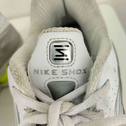 ナイキ NIKE Shox R4 White/Volt メンズ JPN:25